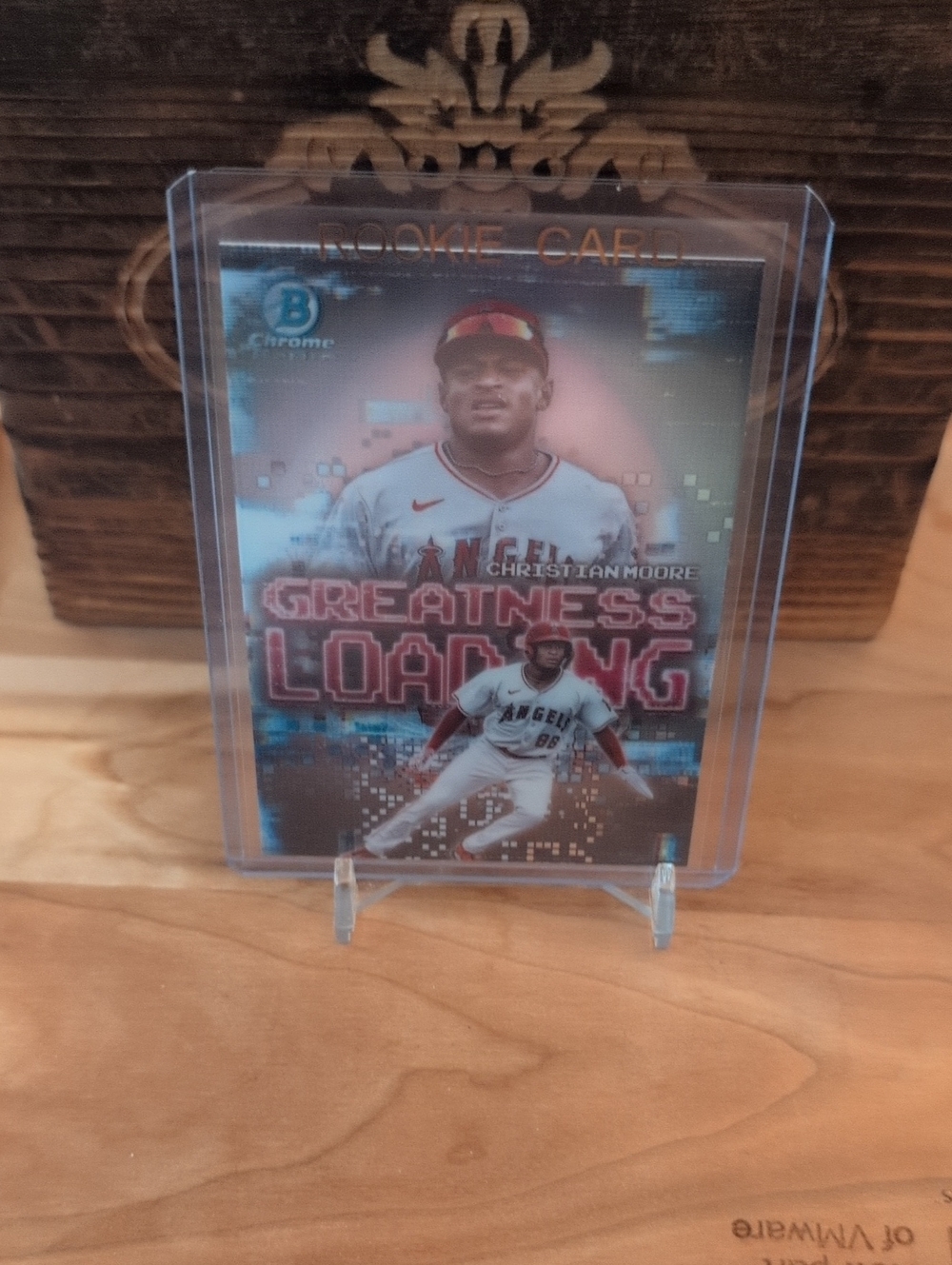 2025 Bowman Chrome Christian Moore Greatness In The Making Rookie Card Angels